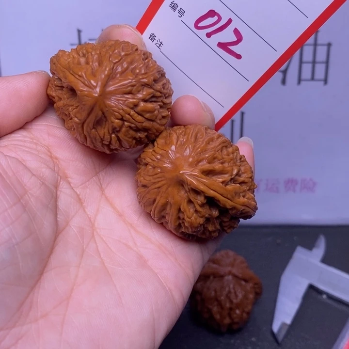 把件文玩核桃012，39南疆石一帆风顺