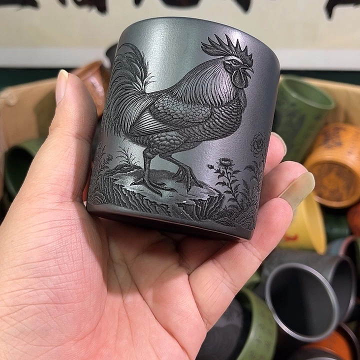 茶杯紫砂全手工紫砂主人杯