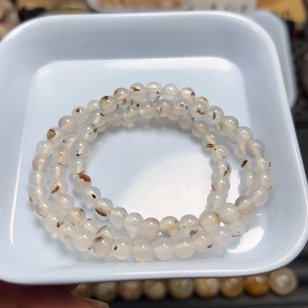 未镶嵌玛瑙/玉髓珠宝半成品