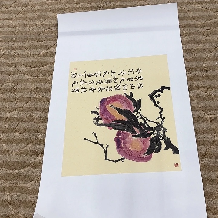 国画花鸟的翅膀是一个巨大