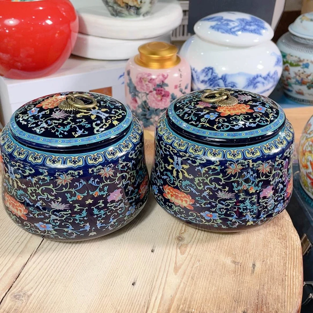 【闪购商品】罐陶瓷茶叶罐密封罐