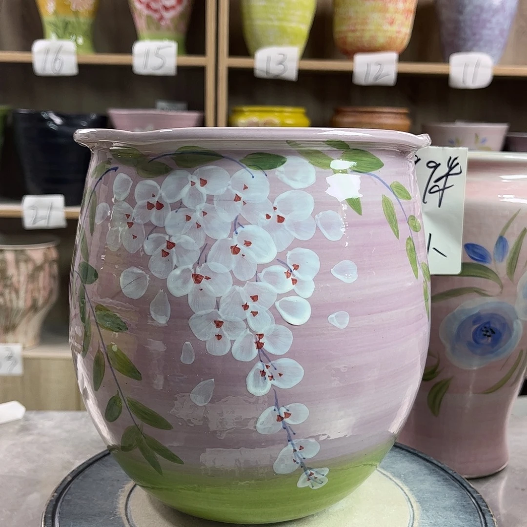 景德镇陶瓷花盆花盆