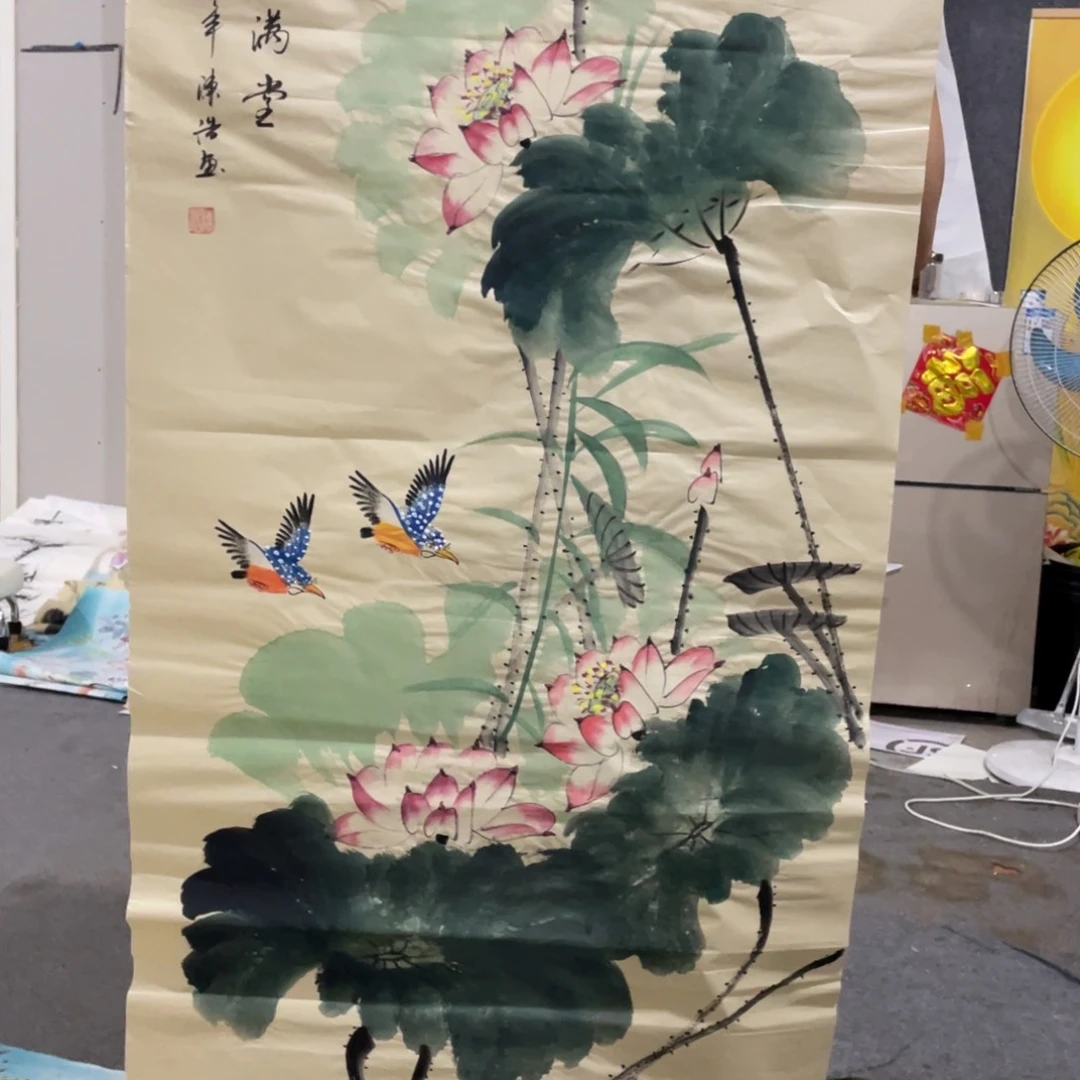 年画画创作等活动中的