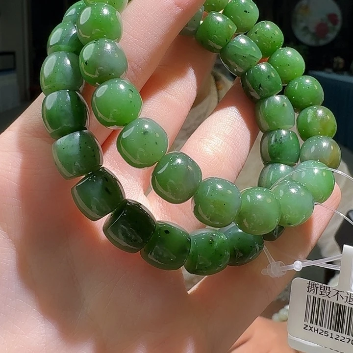 和田玉未镶嵌手串工厂清货，不退不换，多样性拍一发一