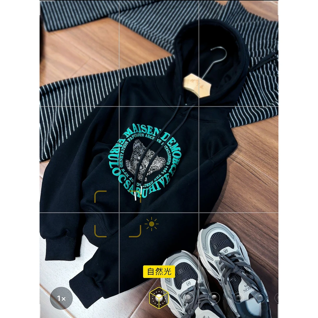 【加绒小熊卫衣】设计感发泡印花连帽卫衣女秋冬百搭休闲上衣-11883