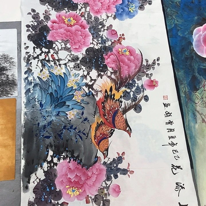 小周画廊的直播间