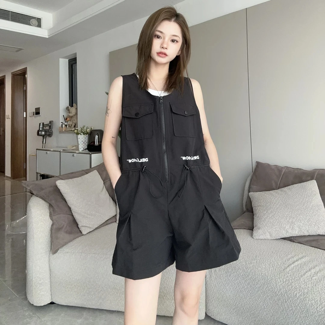 舟舟 【口袋连体裤】连体裤时尚休闲百搭气质女士设计师潮流简约