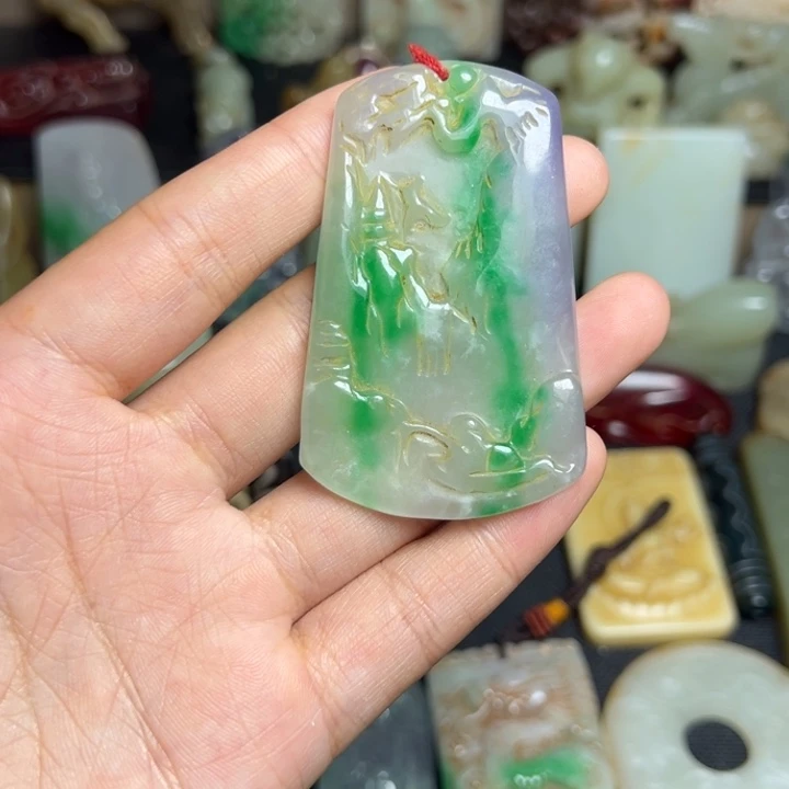 吊坠滴血莲花菩提