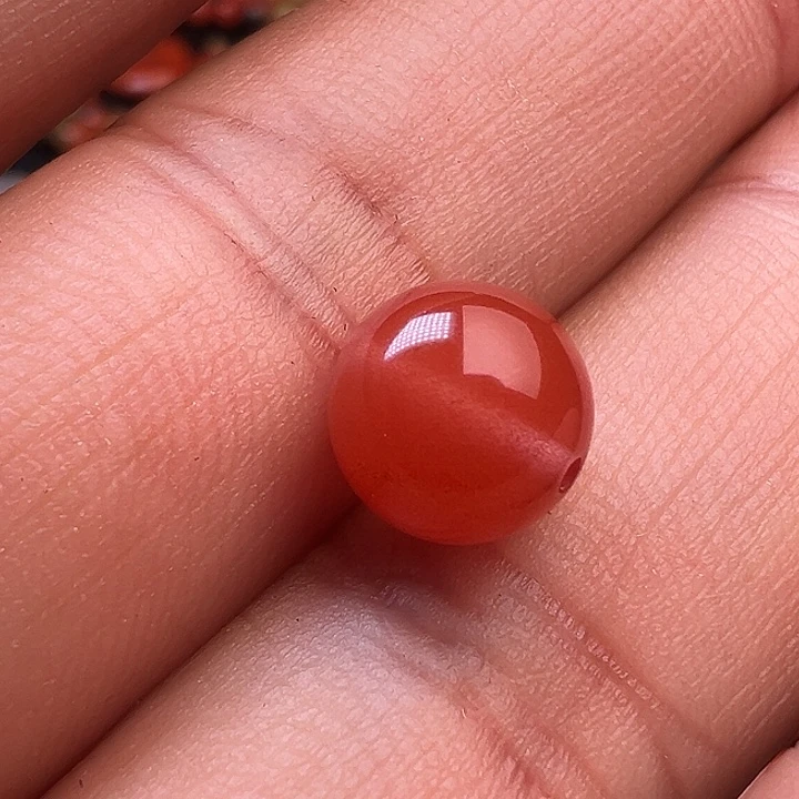 南红玛瑙未镶嵌珠子