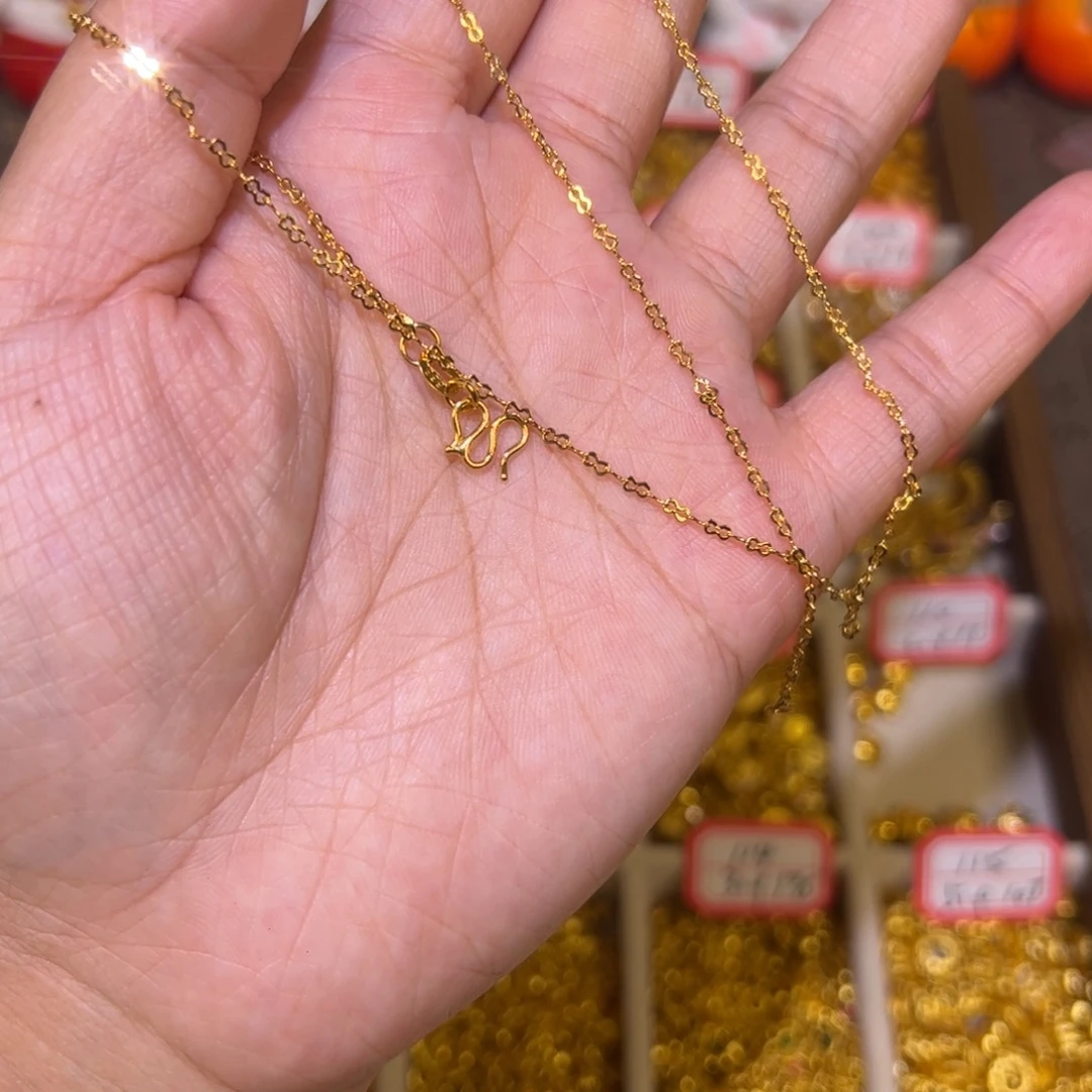 合金蝴蝶结8字项链1条