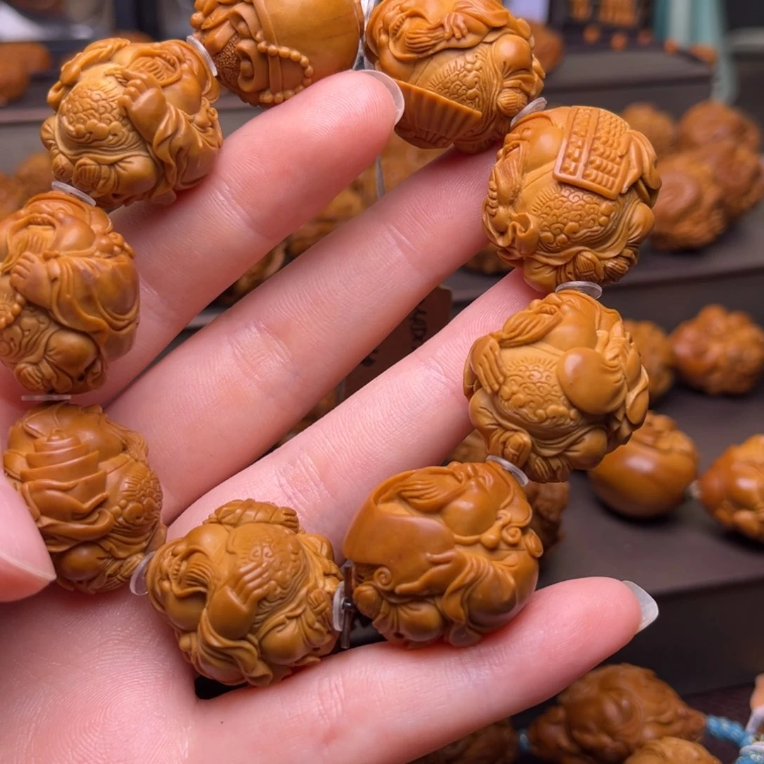 橄榄核手串/手链开***匙橄榄