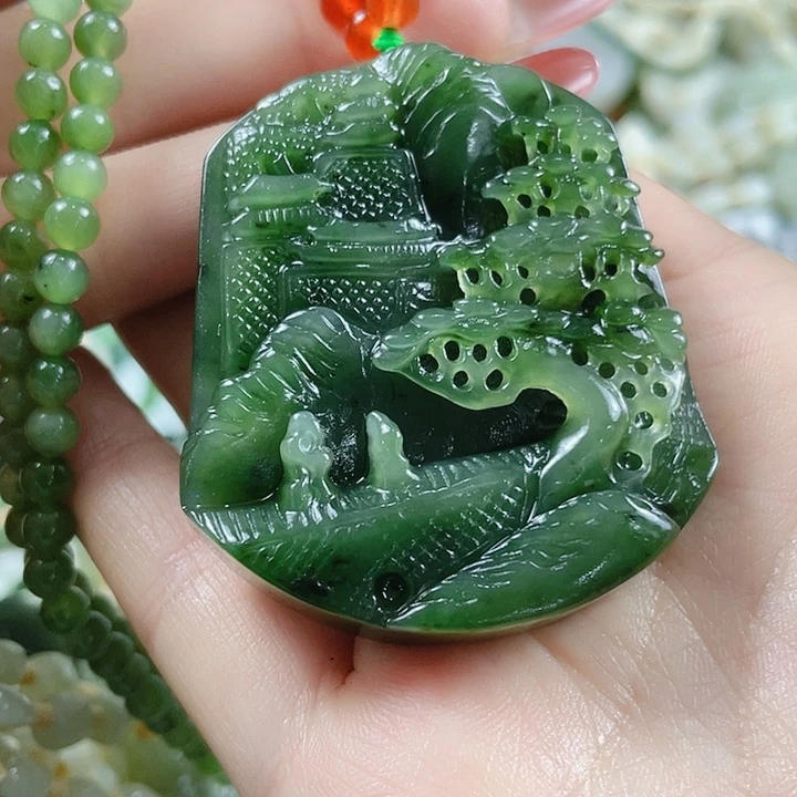 未镶嵌和田玉挂件