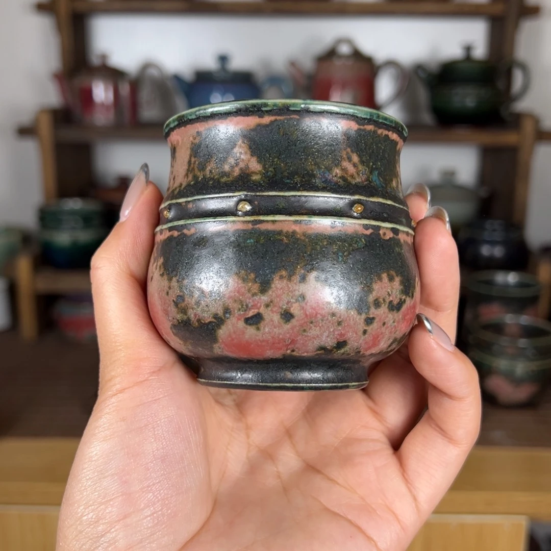 陶摆件李自伟钧瓷 神垕镇原产地
