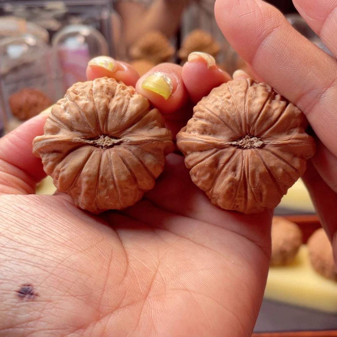 【闪购商品】文玩核桃把件南瓜墩41