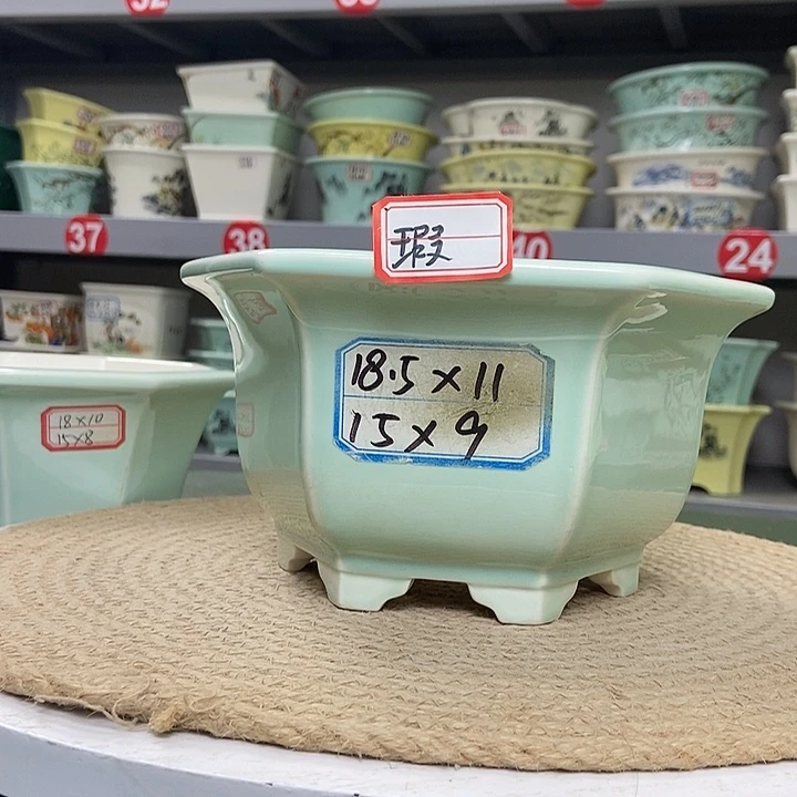 紫砂紫砂花盆0923