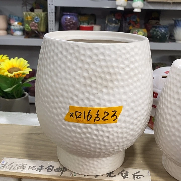 摆件陶陶盆有孔 瑕疵介意勿拍