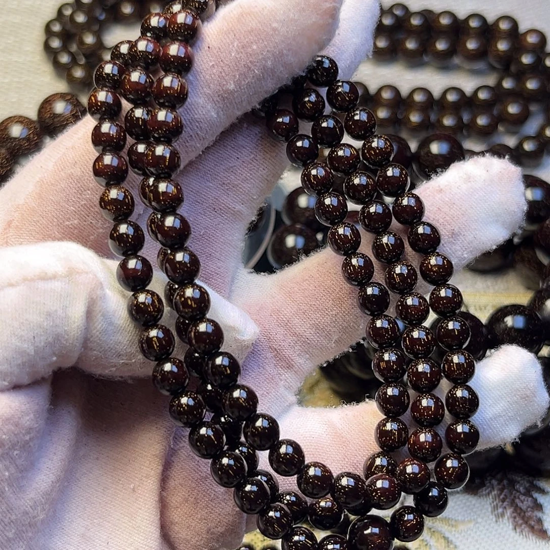 檀香紫檀（小叶紫檀）0.6 108颗满天星