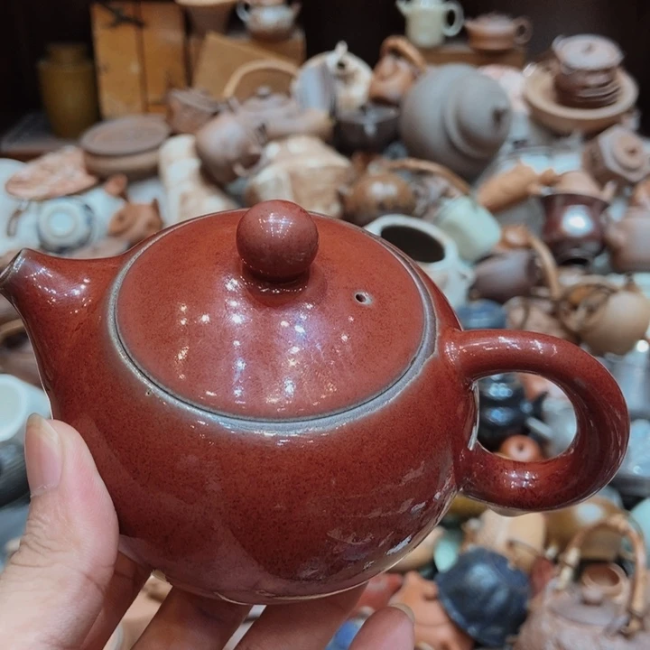 柴烧老岩泥高端茶器