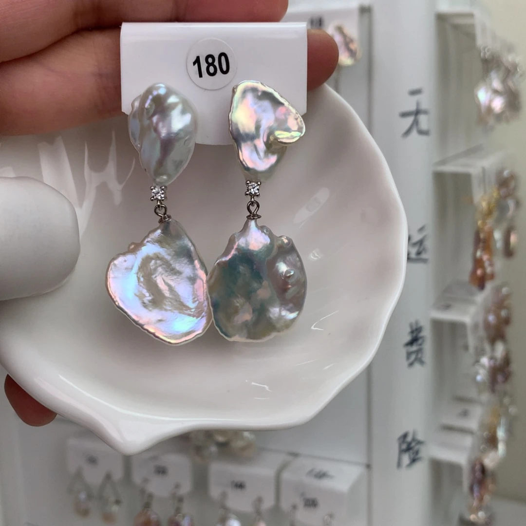 巴洛克耳饰➕S925银镶