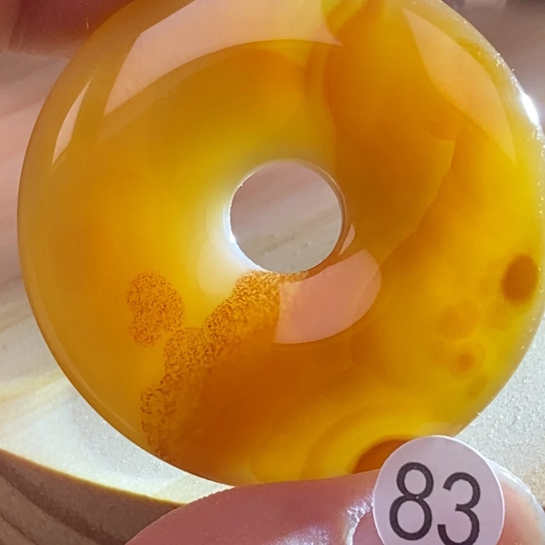 念****玛瑙/玉髓未镶嵌颈饰挂件