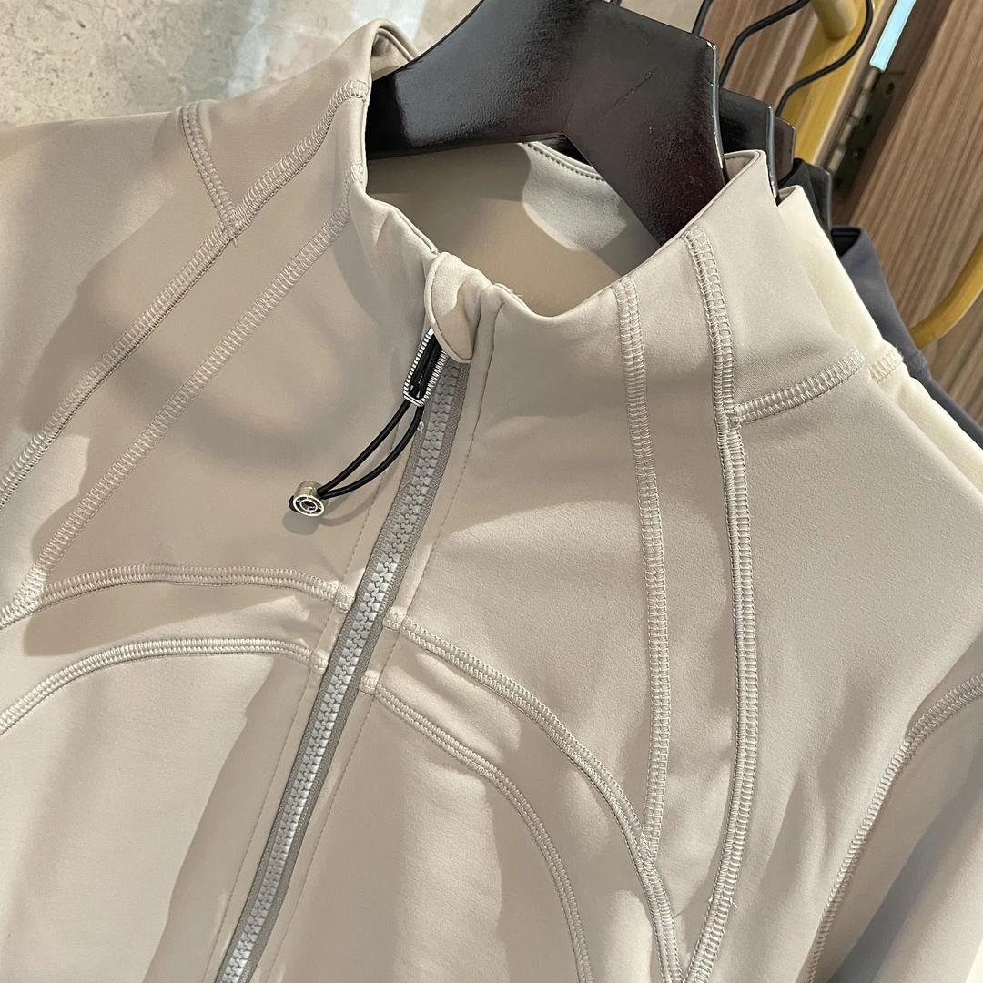 2989  lu +女 立领  春  新品 运动修身瑜伽服 外套