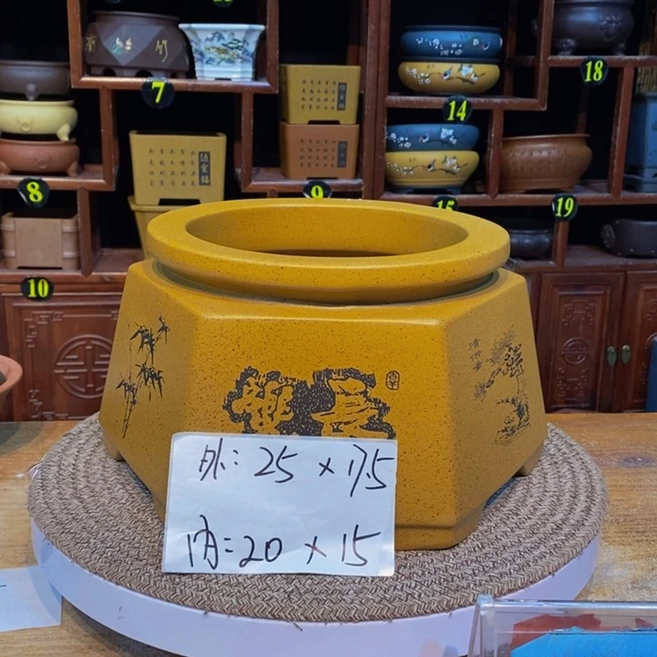 紫砂花盆紫砂艺术
