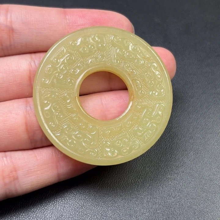 书***海和田玉未镶嵌挂件