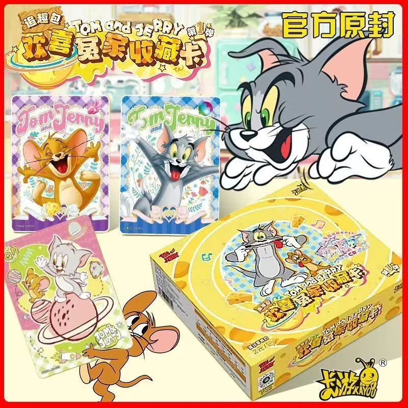 【玩法合集】Tom and Jerry-欢喜冤家收藏卡-追趣包-第一弹盲盒代拆