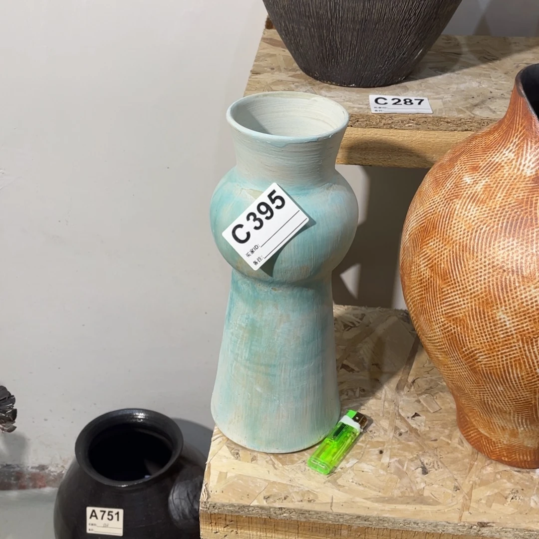 白泥花瓶景德镇陶瓷高度