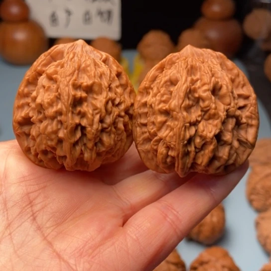 吊坠文玩核桃虎头全品 42 49.8克