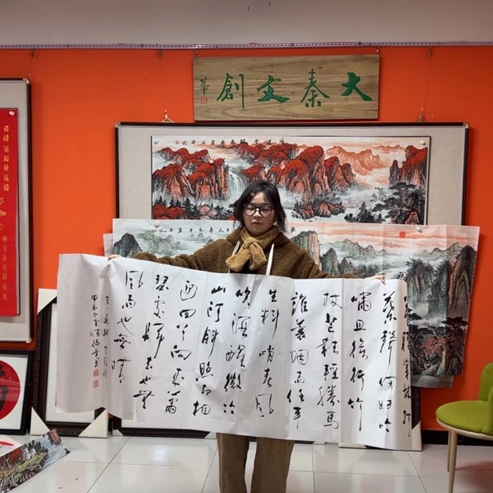 版画书法作品多次参加