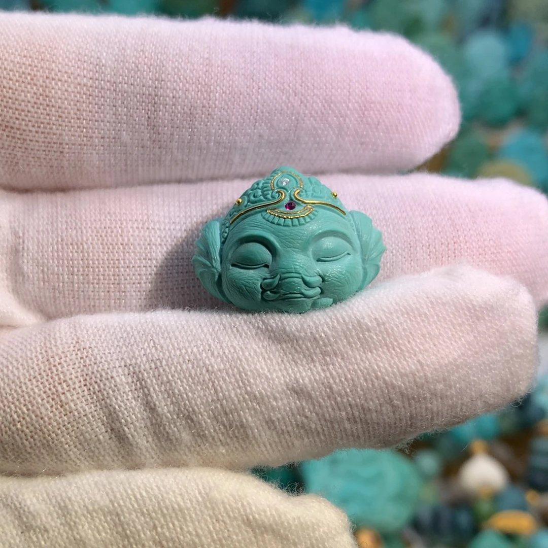 绿松石未镶嵌手链