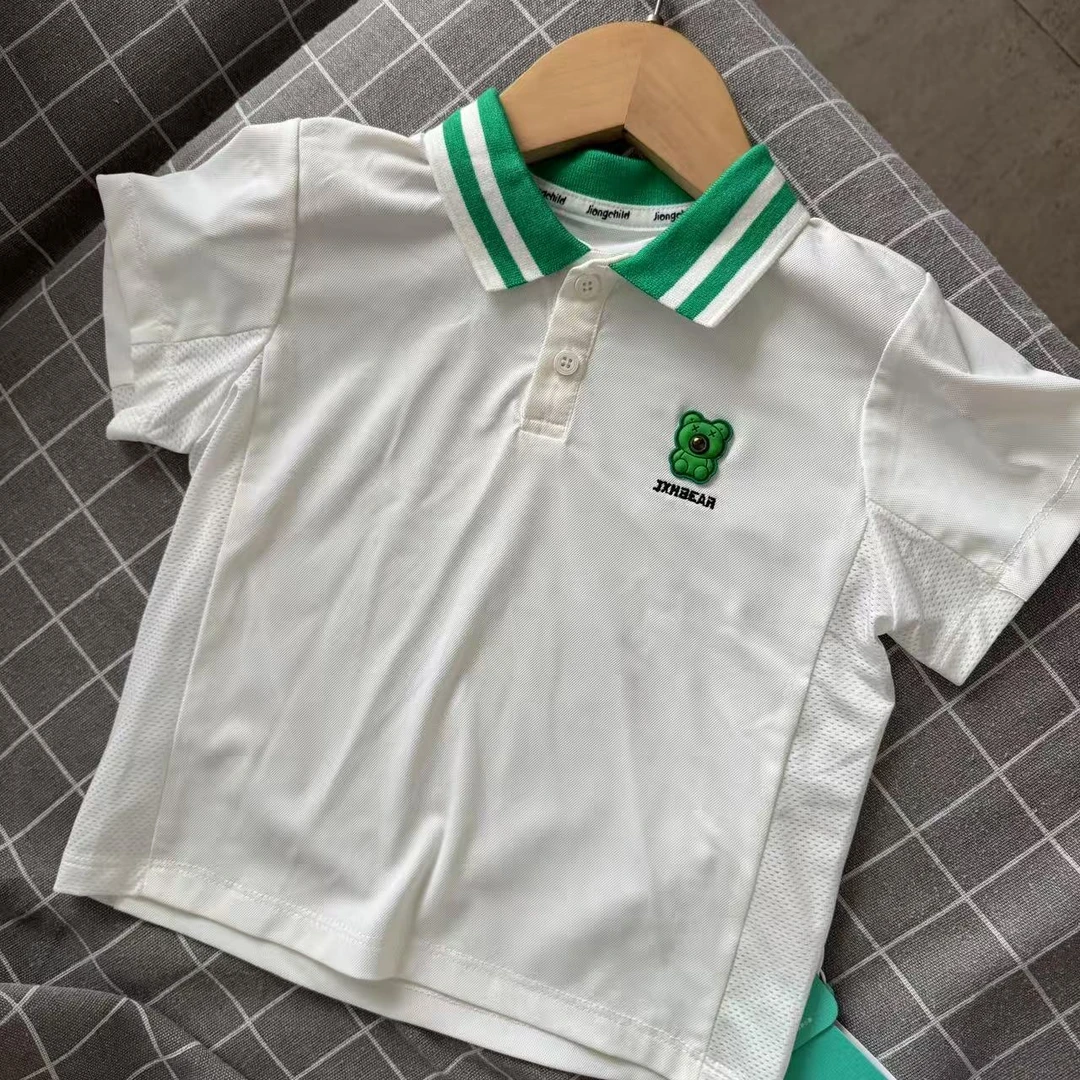 夏季薄款男童宝宝夏天中通休闲百搭短袖POLO衫XBP43538