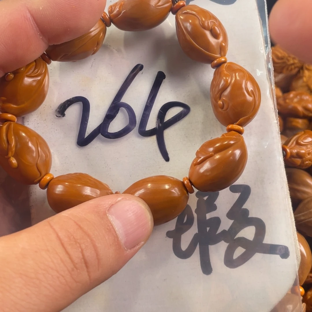 橄榄核手串/手链橄榄核雕工艺手串 瑕疵介意勿拍