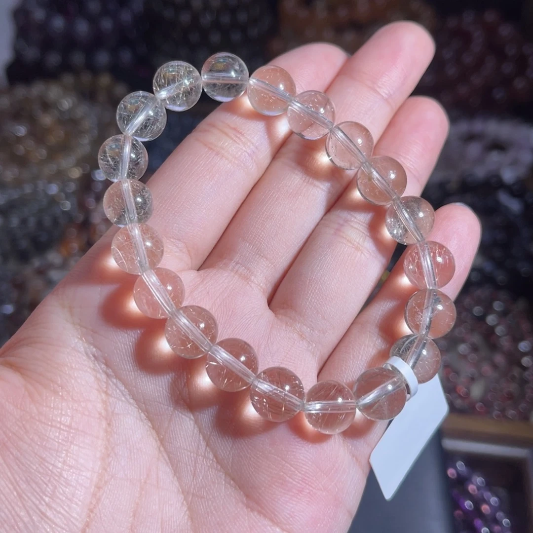 手串未镶嵌水晶发晶9.7