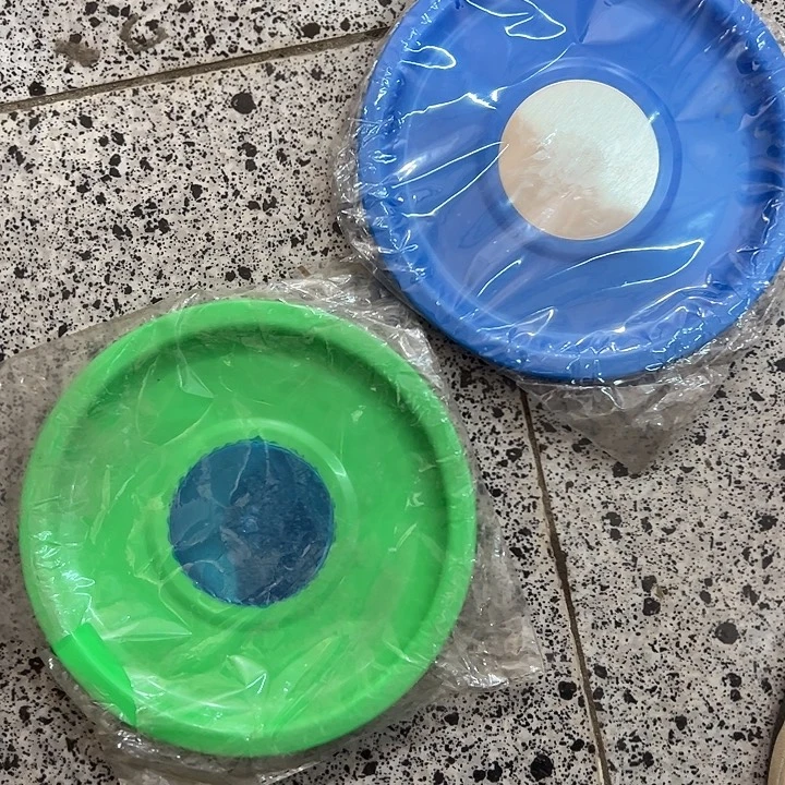 简易拉饵盘两个带地插