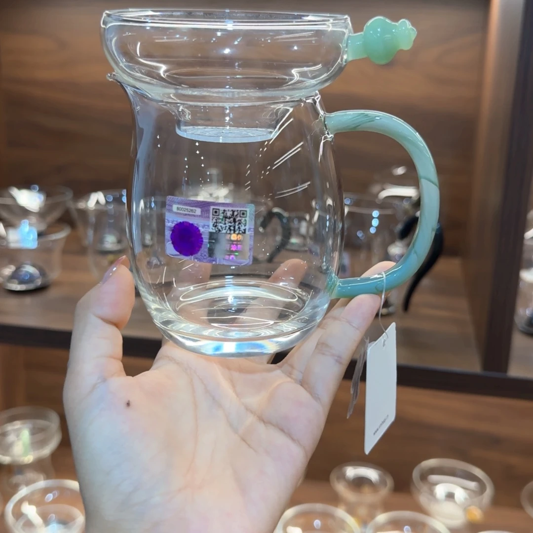 禾器澄然绿波➕皮球花浅玉色激光滤网