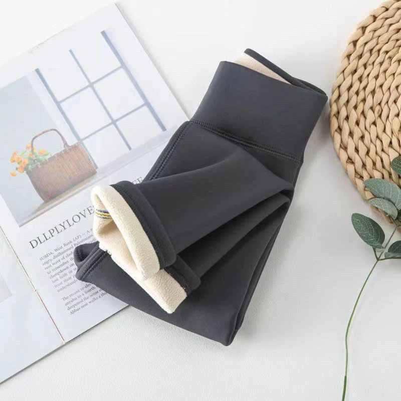 女童保暖裤秋冬外穿儿童打底裤加绒冬季一体绒裤子加厚大童鲨鱼裤