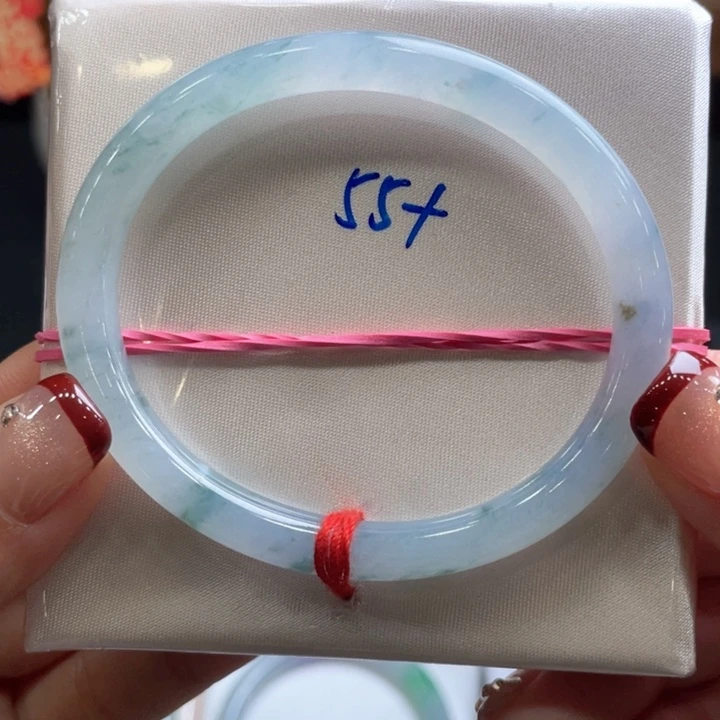 翡翠手镯未镶嵌翡翠手镯6号莫奈花园