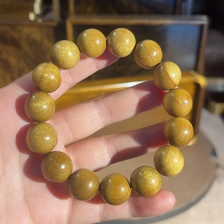 金丝楠金丝楠木枯木手串1.5