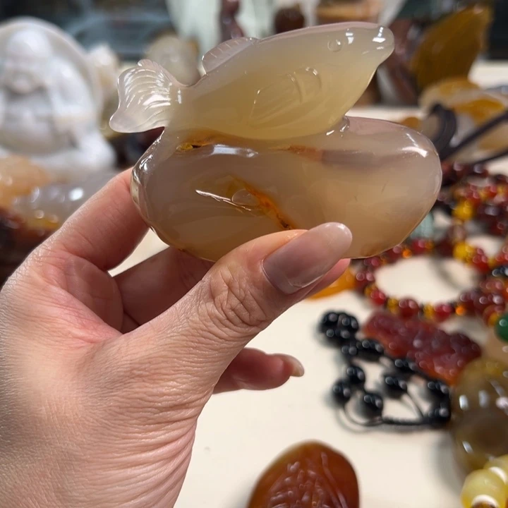 玛瑙/玉髓吊坠(不含链)未镶嵌