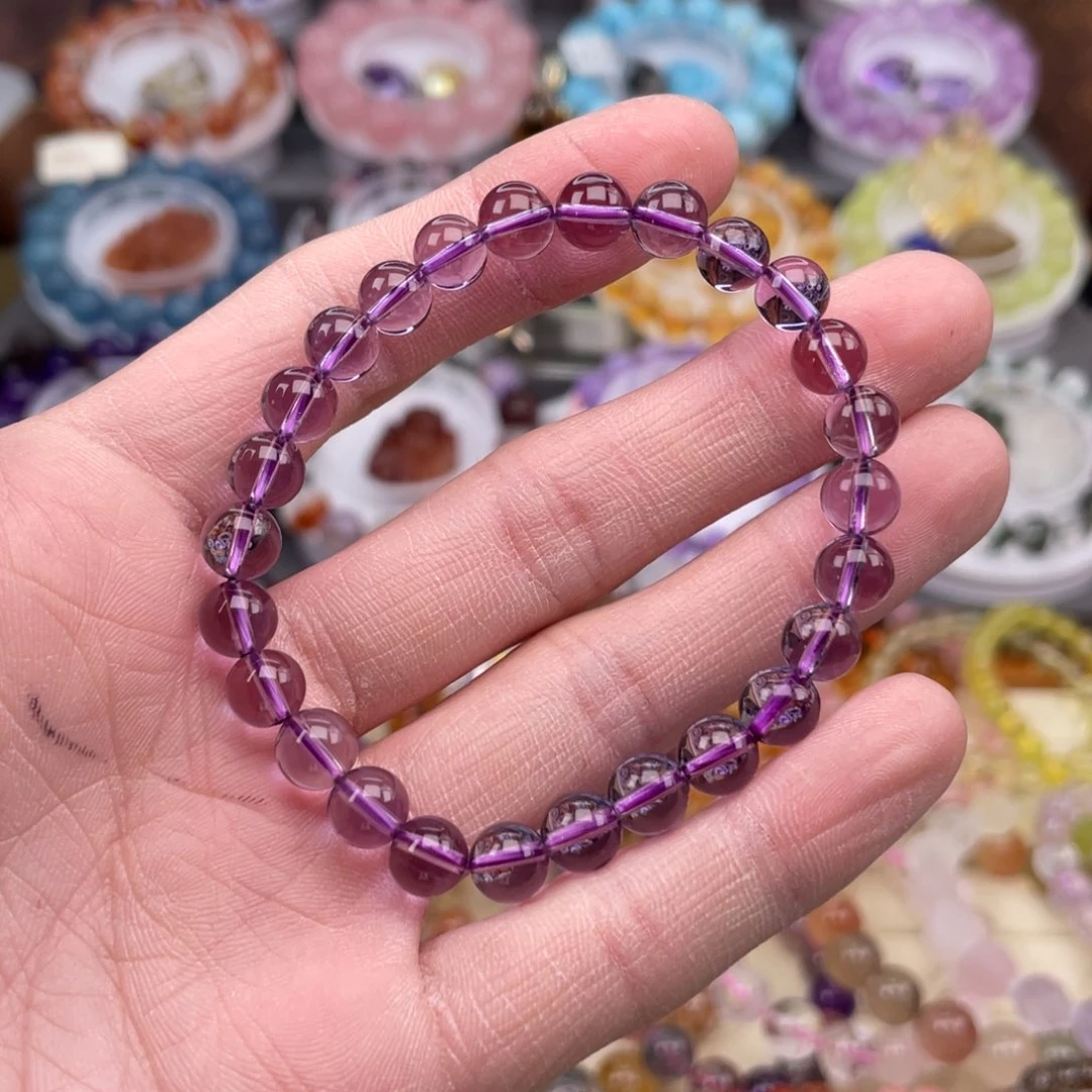 水晶手串未镶嵌?****?天然