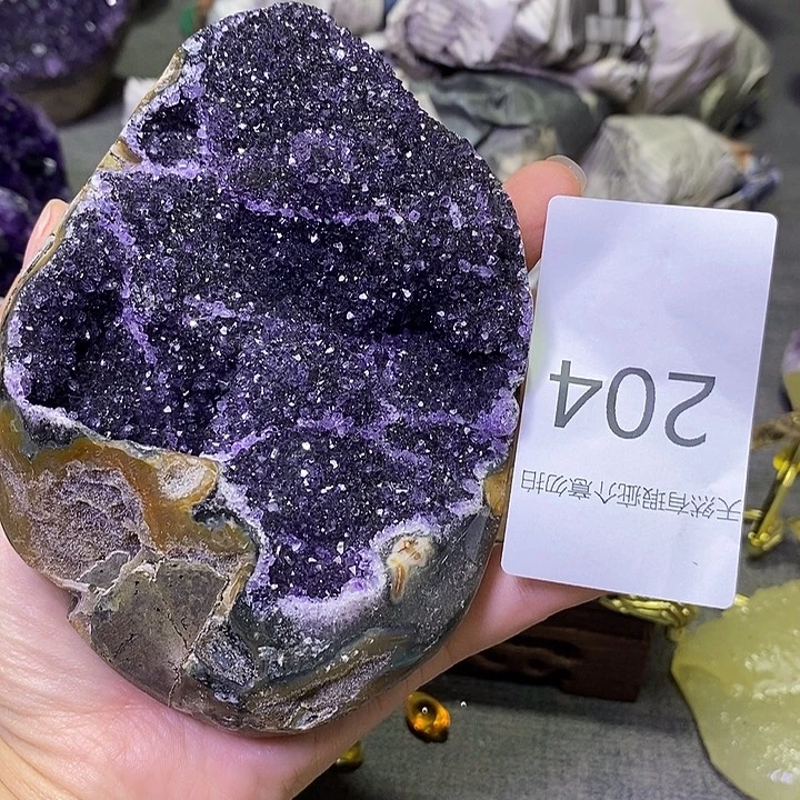 未镶嵌珠宝半成品紫晶