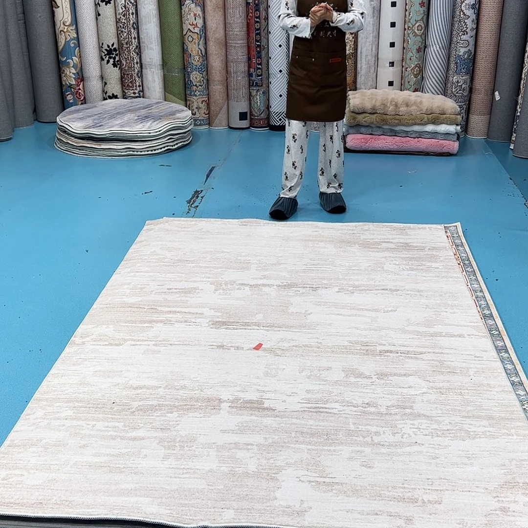 混纺160×230精编细砂棉布底仿羊绒瑕疵误差正负1-3厘米