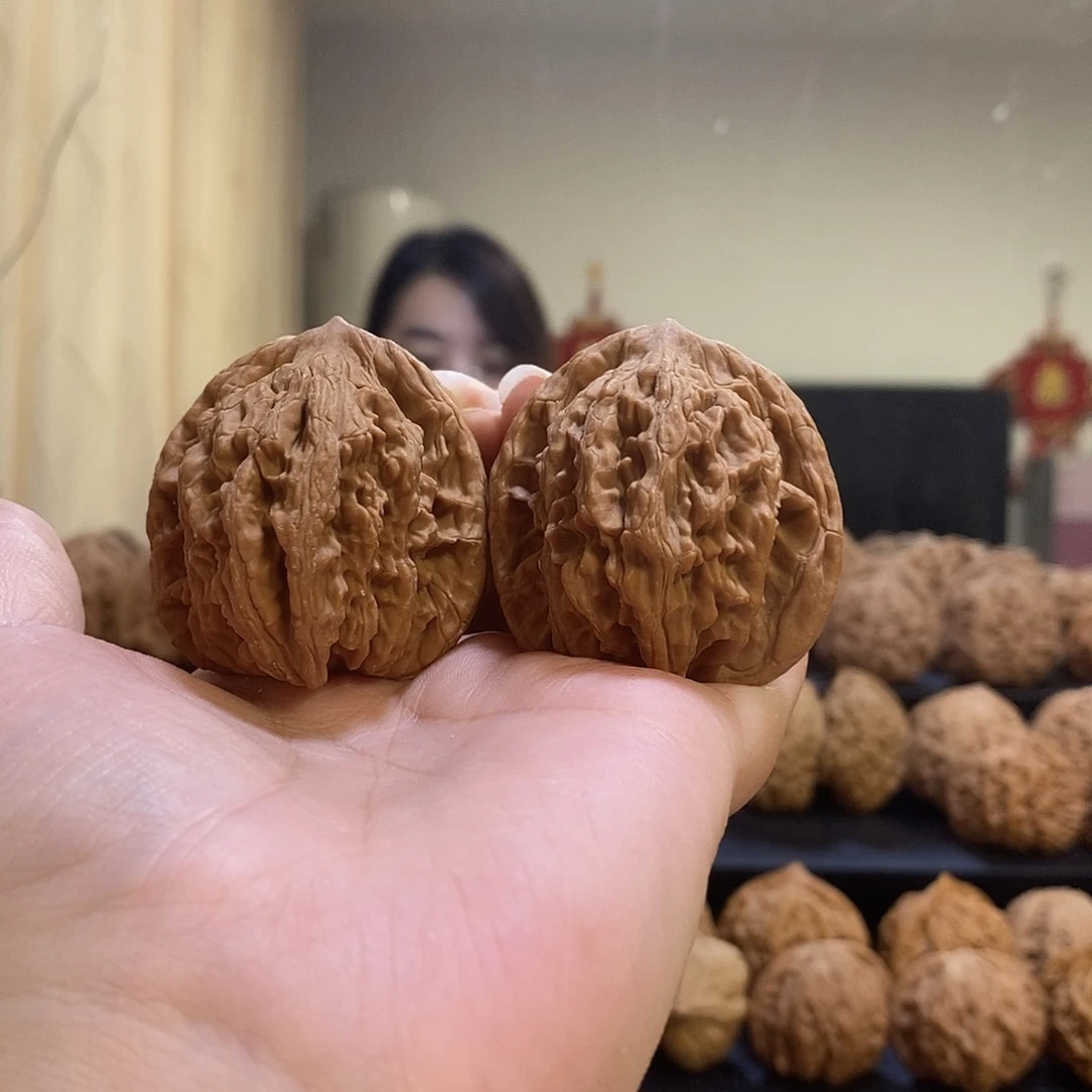 把件文玩核桃40麦虎