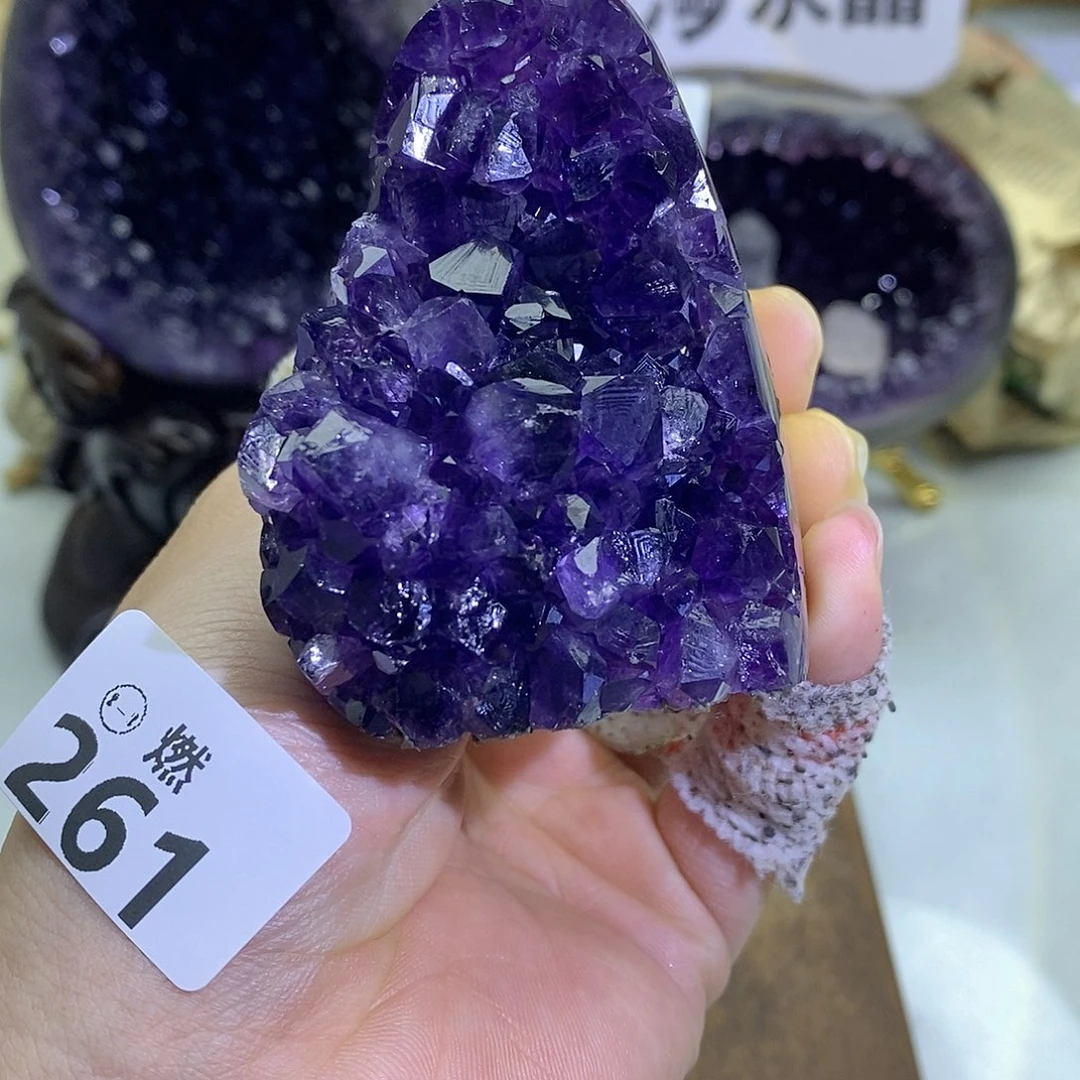 未镶嵌大型摆件（非配饰）紫晶