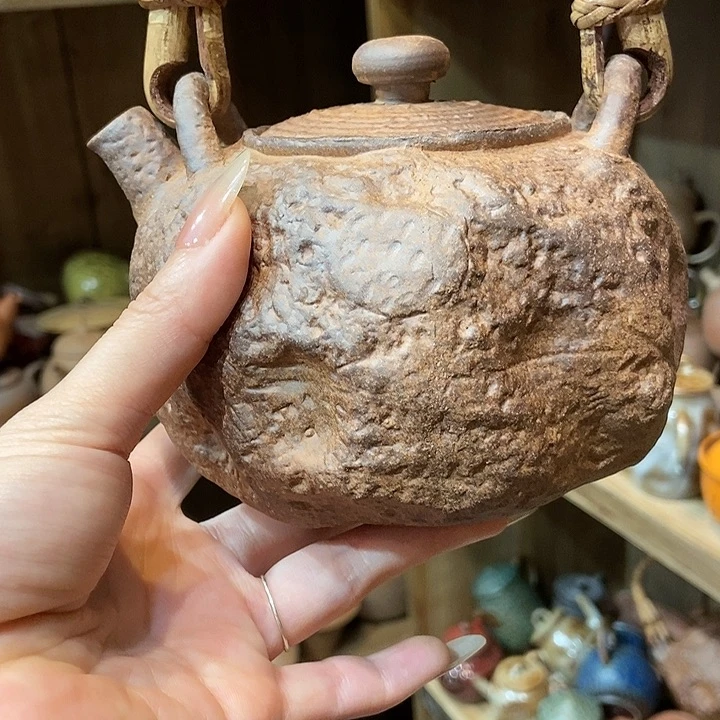柴烧老岩泥高端茶器