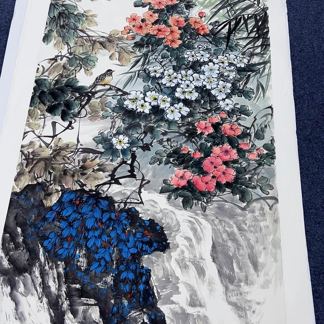 国画事事顺心如意万事如意万事