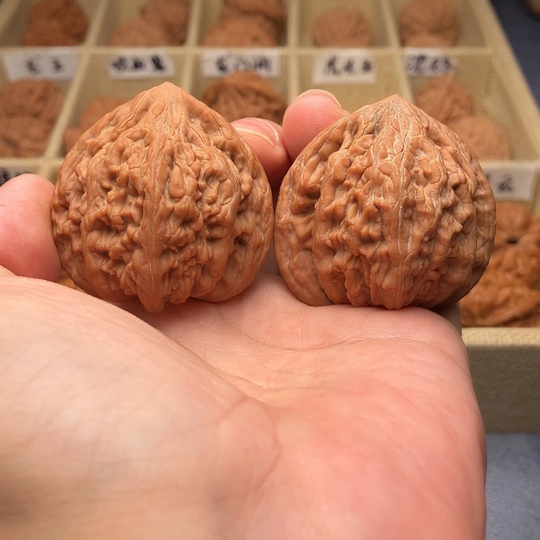 把件文玩核桃虎头王45