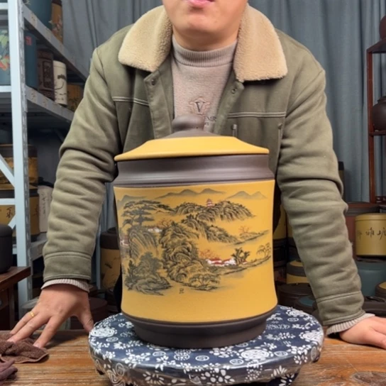 紫砂茶叶罐紫砂艺术